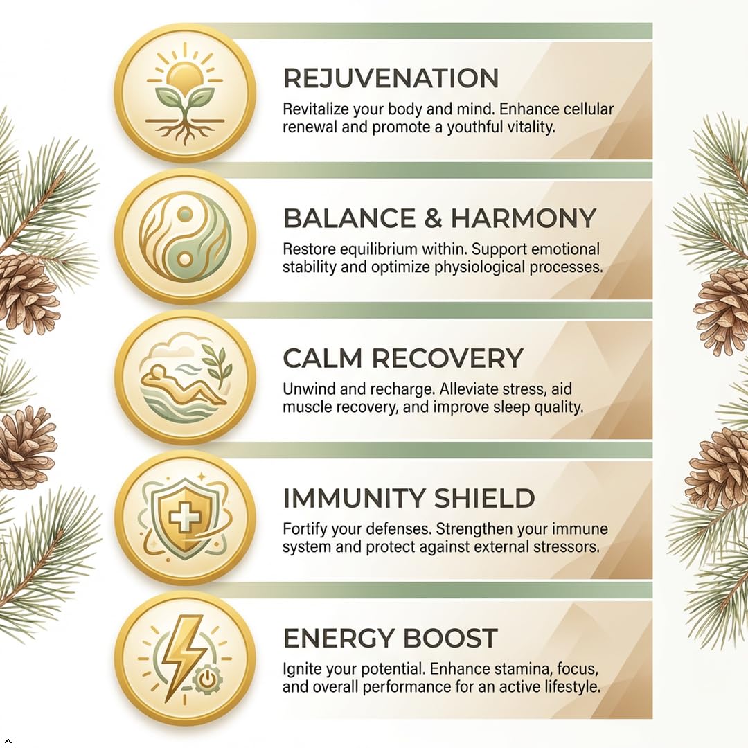 Incas Organic Pine Pollen Powder Energy & Immune Support - 6 oz - image 3