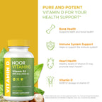 Noor Vitamins Vitamin D3 5000 IU - 60 Softgels - image 4