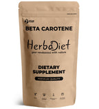 Herbadiet Beta Carotene 25000 IU Vitamin A Powder - 50g