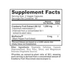 NusaPure Cranberry 1200mg - 180 Vegetarian Capsules - image 4