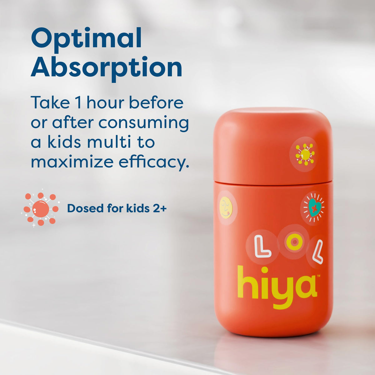 HIYA Iron Supplement for Kids Chewable - 30 Tablets - image 4