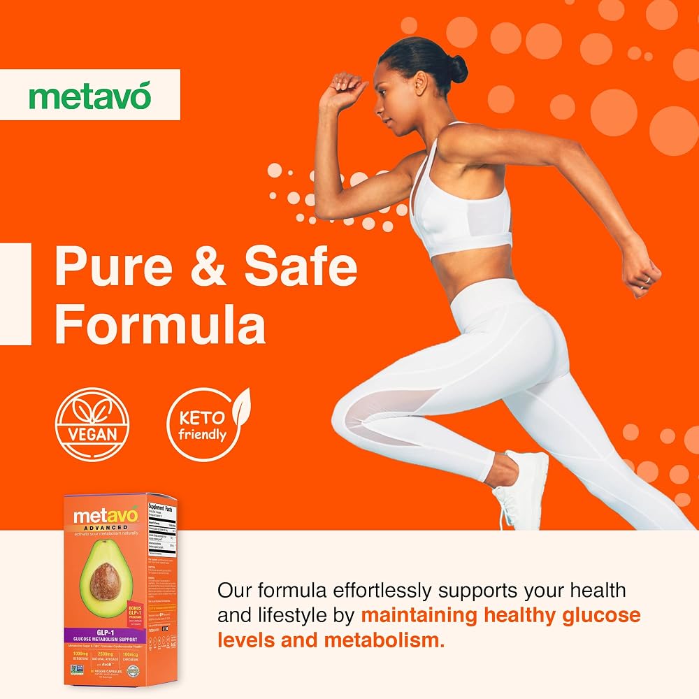 Metavo Advanced GLP-1 Metabolism Support - 90 Capsules - image 5
