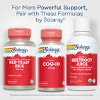 SOLARAY Pure CoQ-10 30 mg Heart & Energy Support - 60 Vegetarian Capsules - image 6