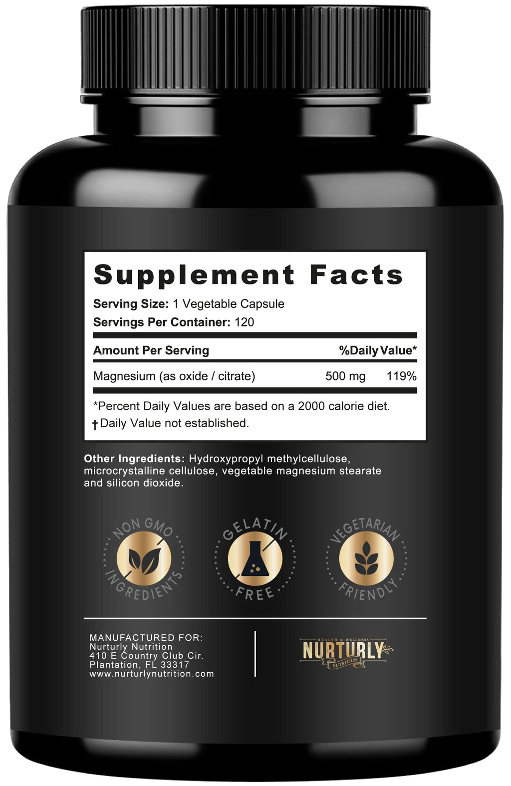 NURTURLY Magnesium Complex