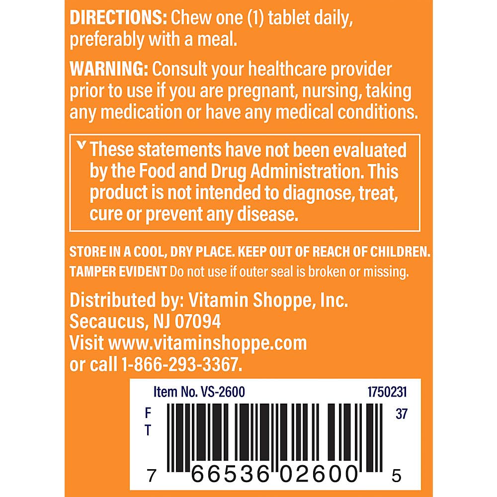 The Vitamin Shoppe Probiotics Digestive Health - 100 Tablets - image 3