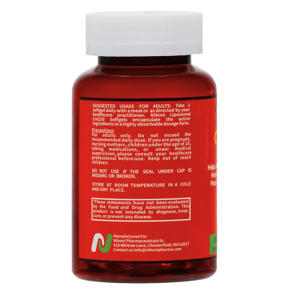 Nikoni Liposomal CoQ10 400 mg