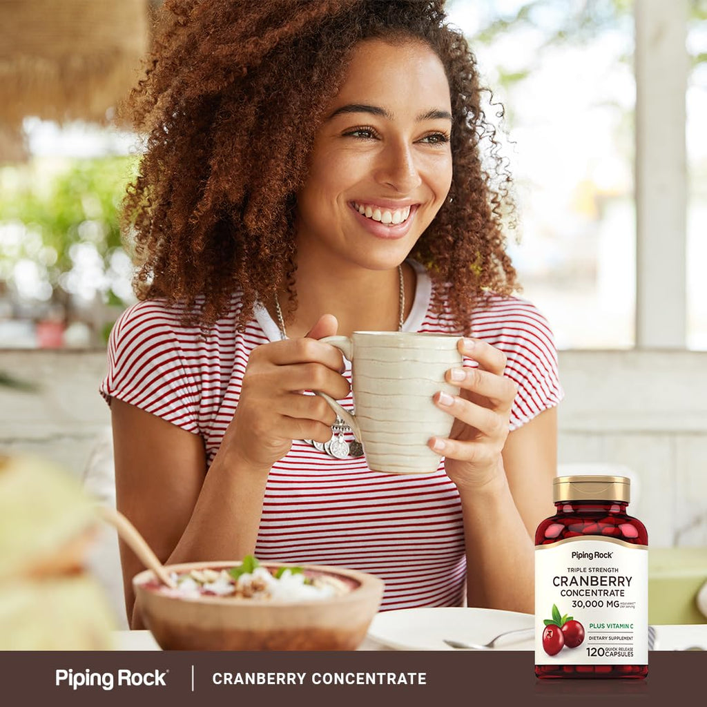 Piping Rock Cranberry Pills - 120 Capsules - image 5