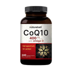 NatureBell CoQ10 400mg with Omega-3 - 240 Capsules