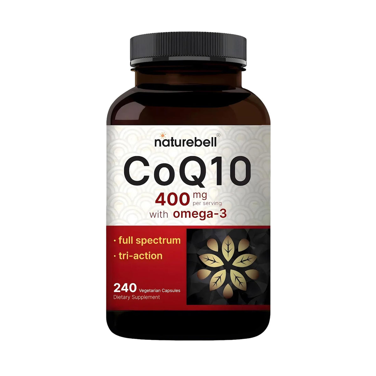 NatureBell CoQ10 400mg with Omega-3 - 240 Capsules