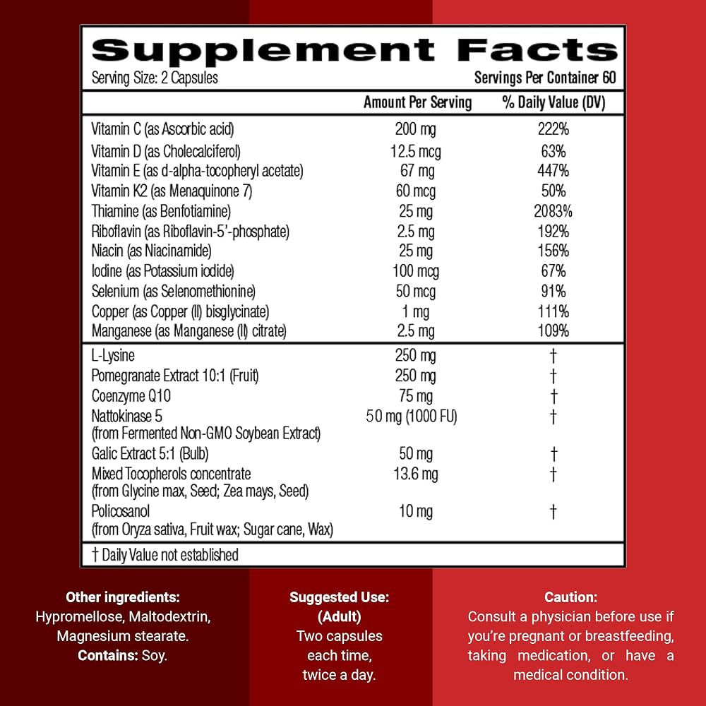 Rhoziva CoQ10 Cardiovascular Supplement - 120 Capsules - image 8