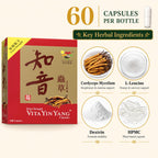 Vita Green Yin Yang Cordyceps Mycelium Energy Support - 60 Capsules - image 4
