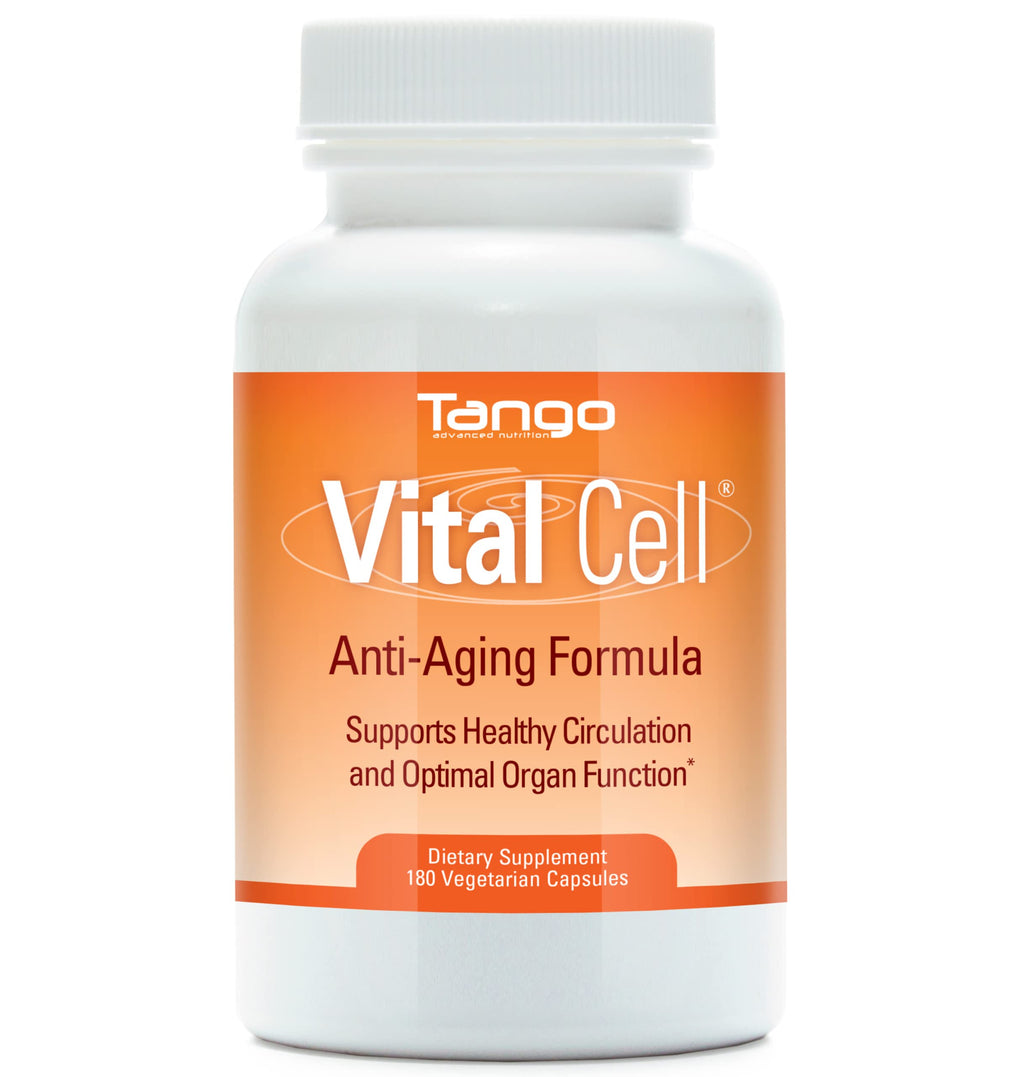 Tango Vital Cell Natural Anti-Aging Supplement - 180 Vegetarian Capsules