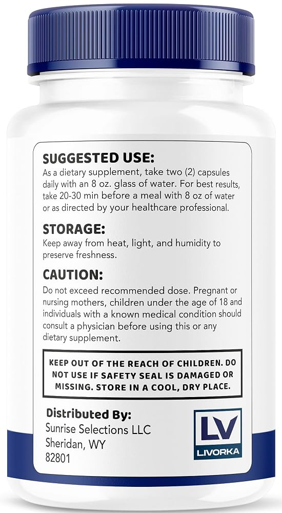 LIVORKA Mindful Wellness Advanced Brain Savior Capsules - 300 Capsules - image 5