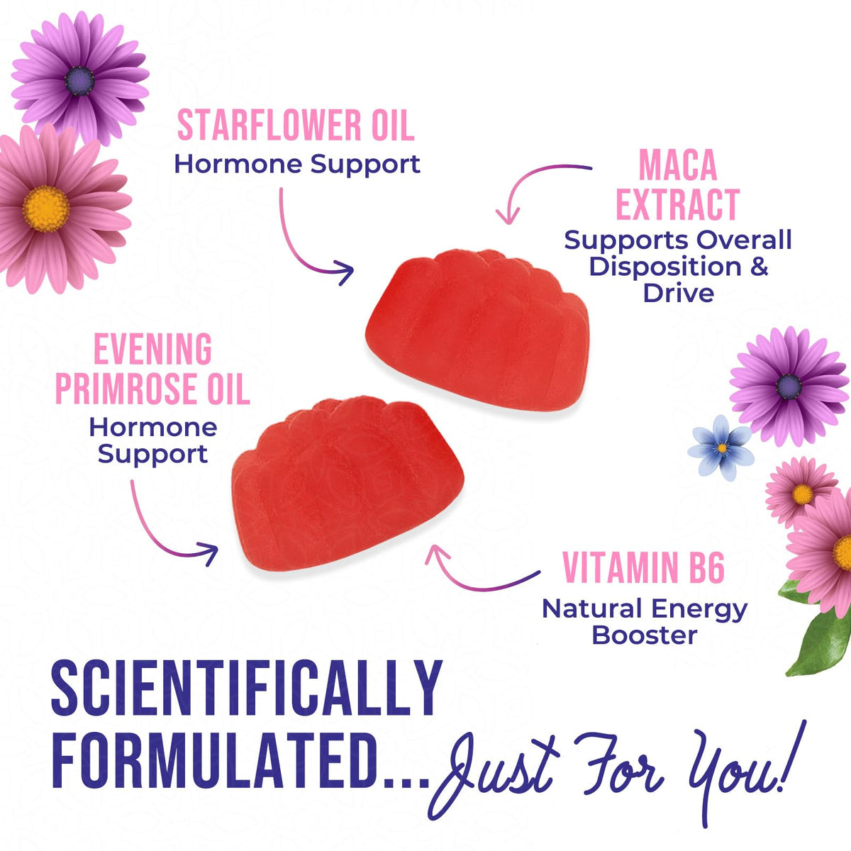 Nature's Glow Menopause Relief Gummy - 60 Gummies - image 5