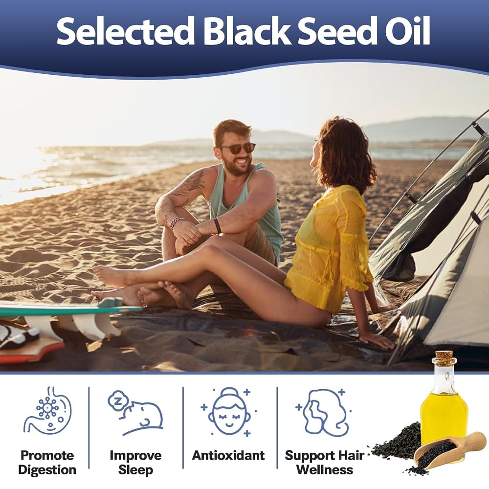 Totaria 25-in-1 Sea Moss Black Seed Oil Ashwagandha Ginger Shilajit