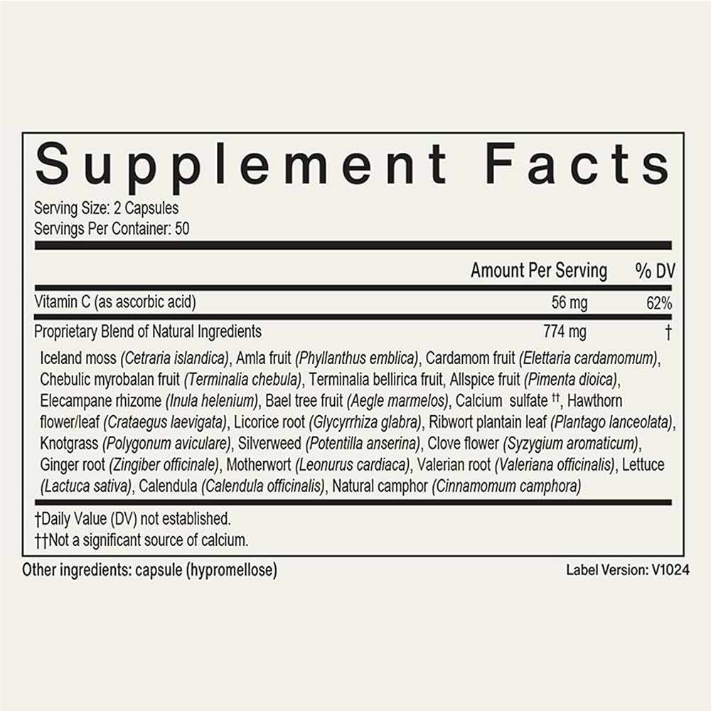 EcoNugenics Padma Active Vitamin C + Herbal Supplement - 100 Capsules - image 5