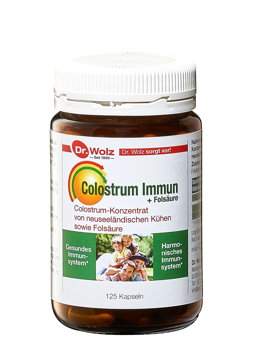 Dr. Wolz Colostrum Immune New Zealand - 125 Capsules