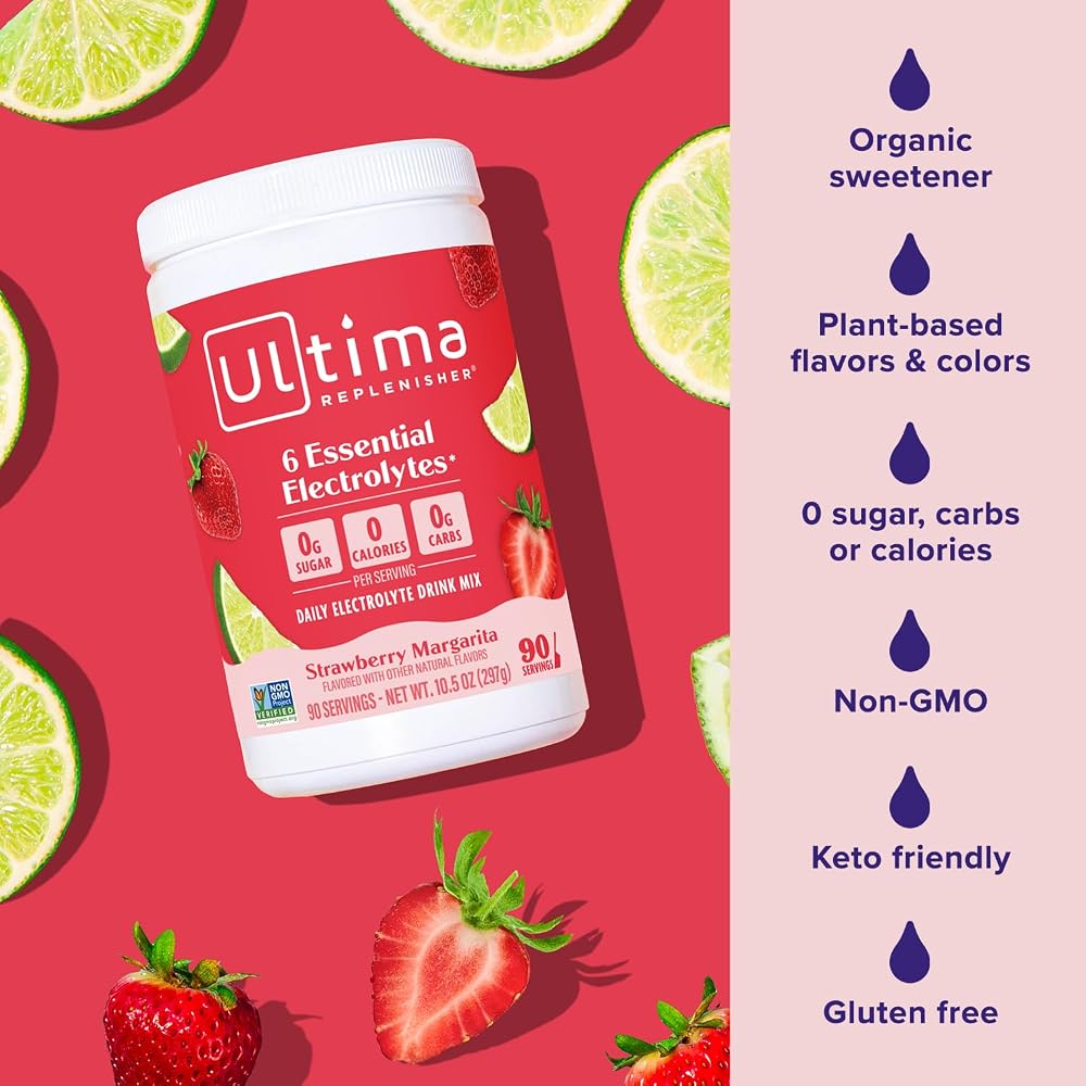 Ultima Replenisher Daily Electrolyte Powder Drink Mix