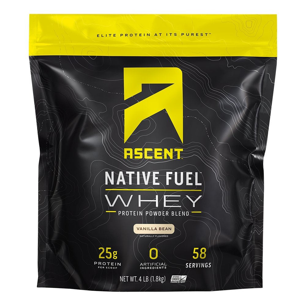 Ascent Whey Protein Powder - Post Workout Whey Protein Isolate