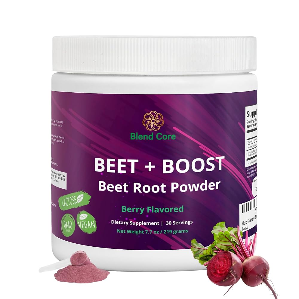 Blend Core Beet + Boost Organic Beet Root Powder - 7.7 oz