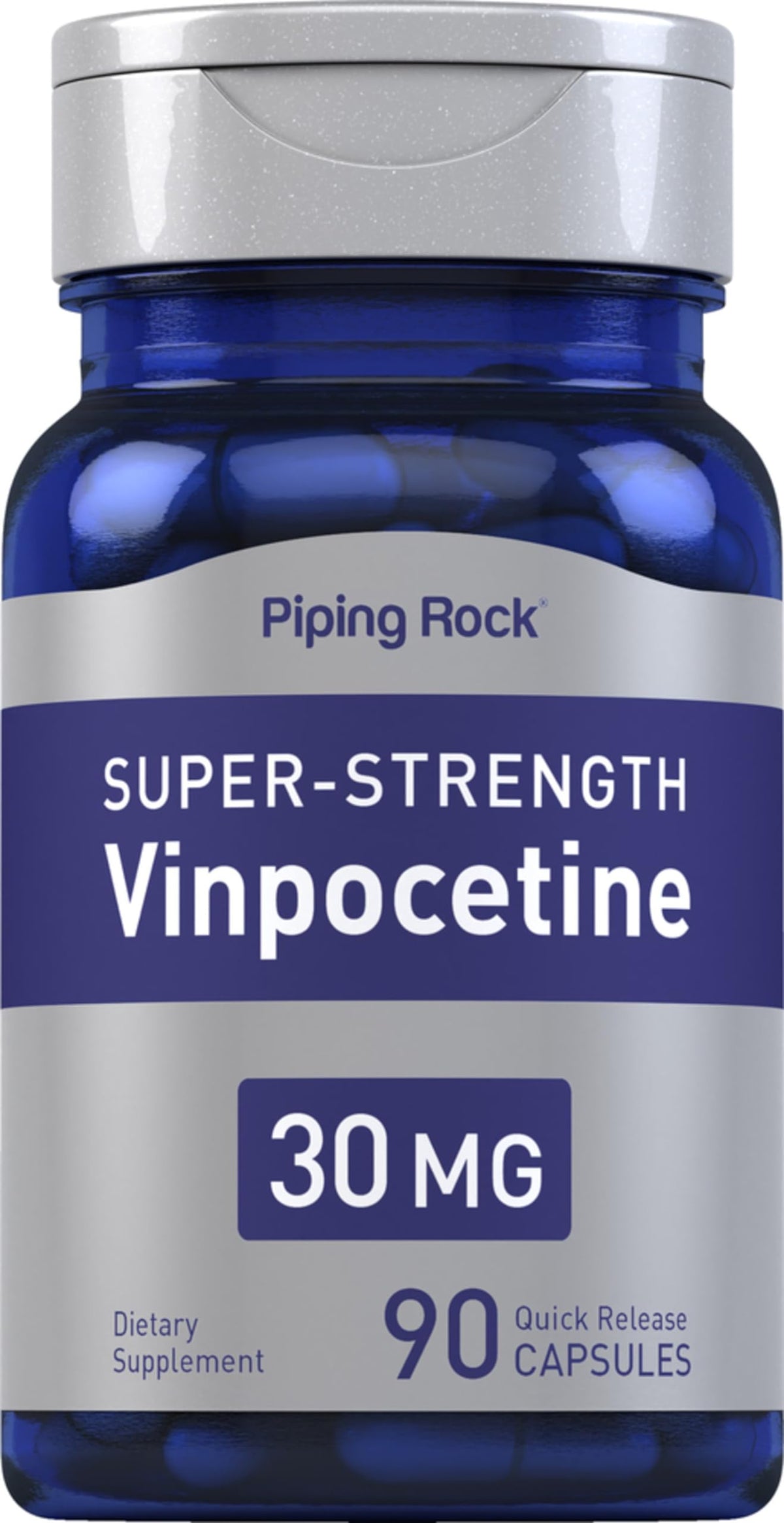 Piping Rock Vinpocetine 30mg - 90 Capsules