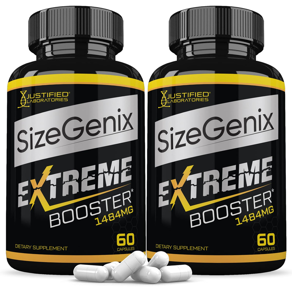 Justified Laboratories Sizegenix Men's Health Supplement - 120 Capsules