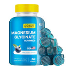 MEGNETA Magnesium Gummies for Relaxation & Muscle Support - 60 Gummies