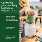 Triquetra Health Organic Chlorella Powder Raw Green Algae - 7.94 oz - image 4