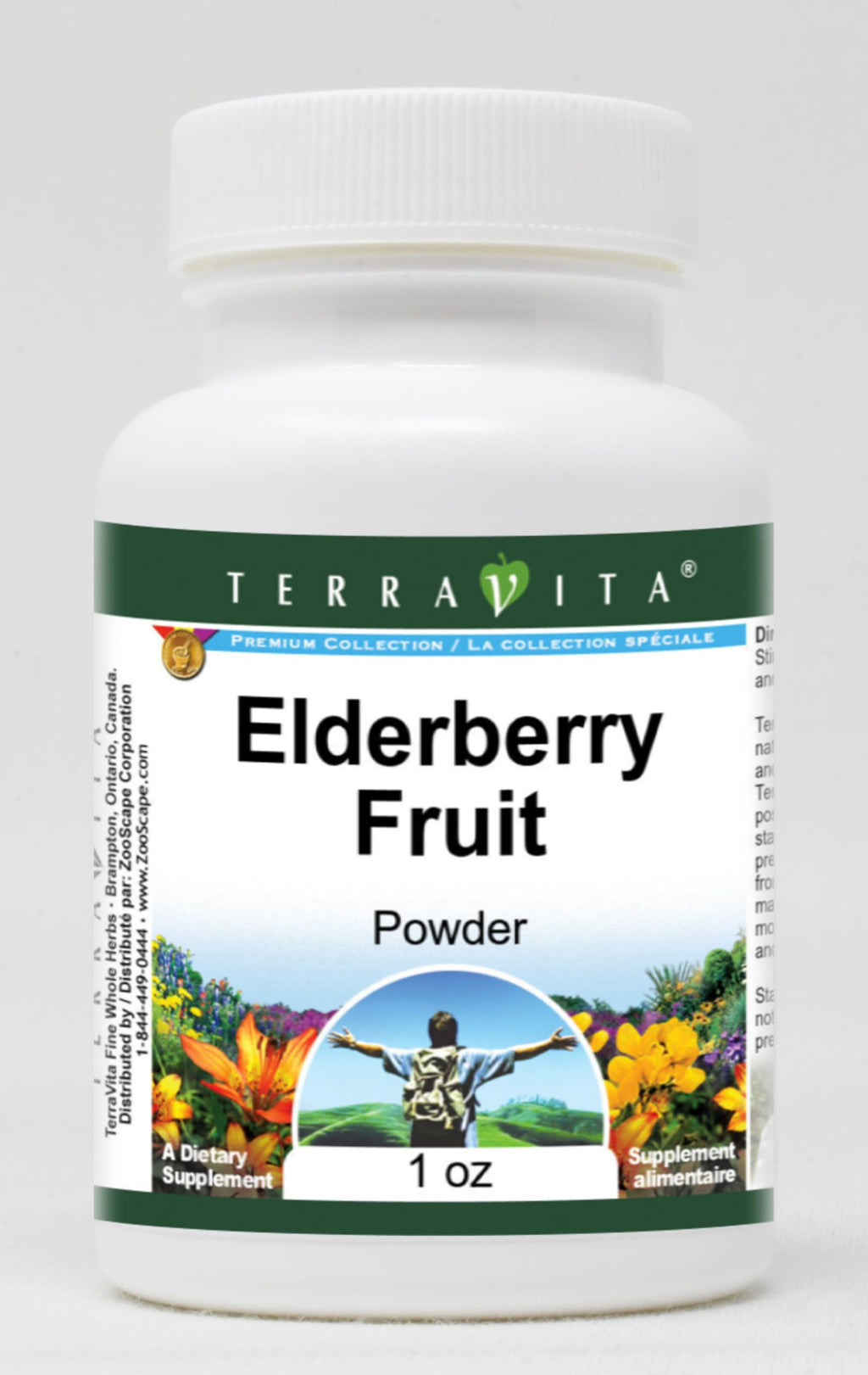 Terravita Elderberry Fruit Powder - 3 oz (3 Pack)