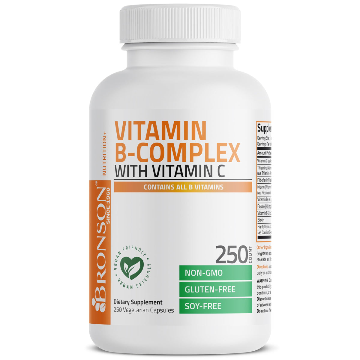Bronson Flavored Vitamin B Capsule Supports Immunity And Energy