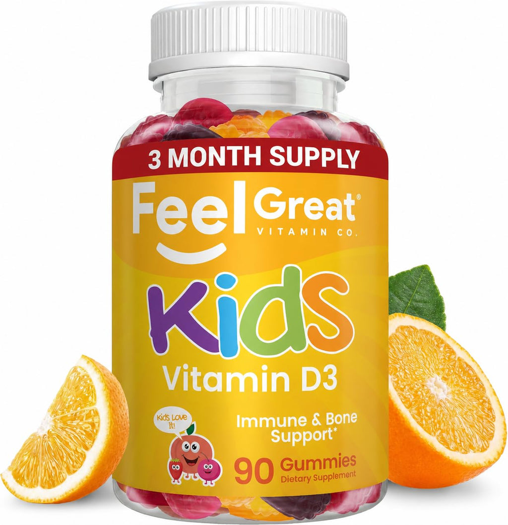 The Feel Great Vitamin Company Feel Great Kids Vitamin D3 1000 IU