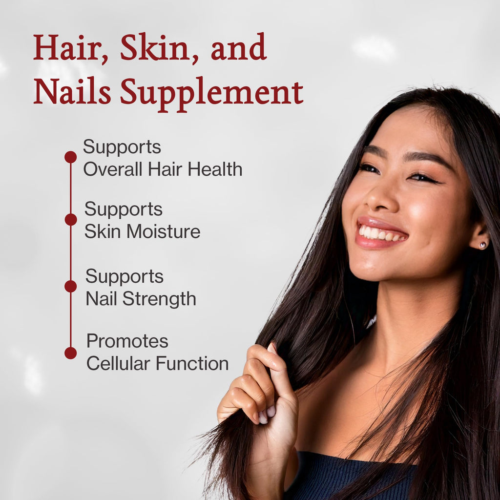 Quantum Nutrition Labs Hair Skin and Nails - 60 Vegetarian Capsules - image 3