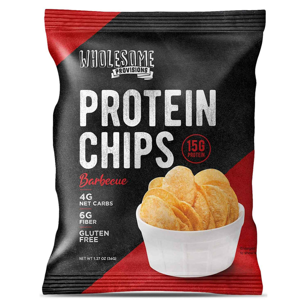 Wholesome Provisions Protein Chips, 14g Protein, 3g-4g Net Carbs