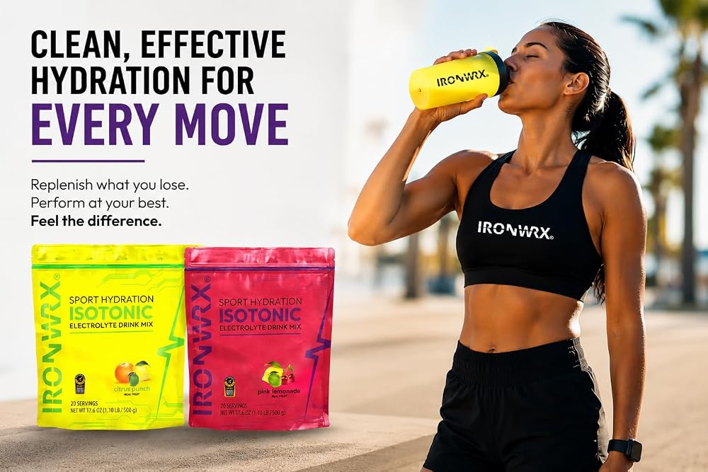 IRONWRX Isotonic Electrolyte Powder