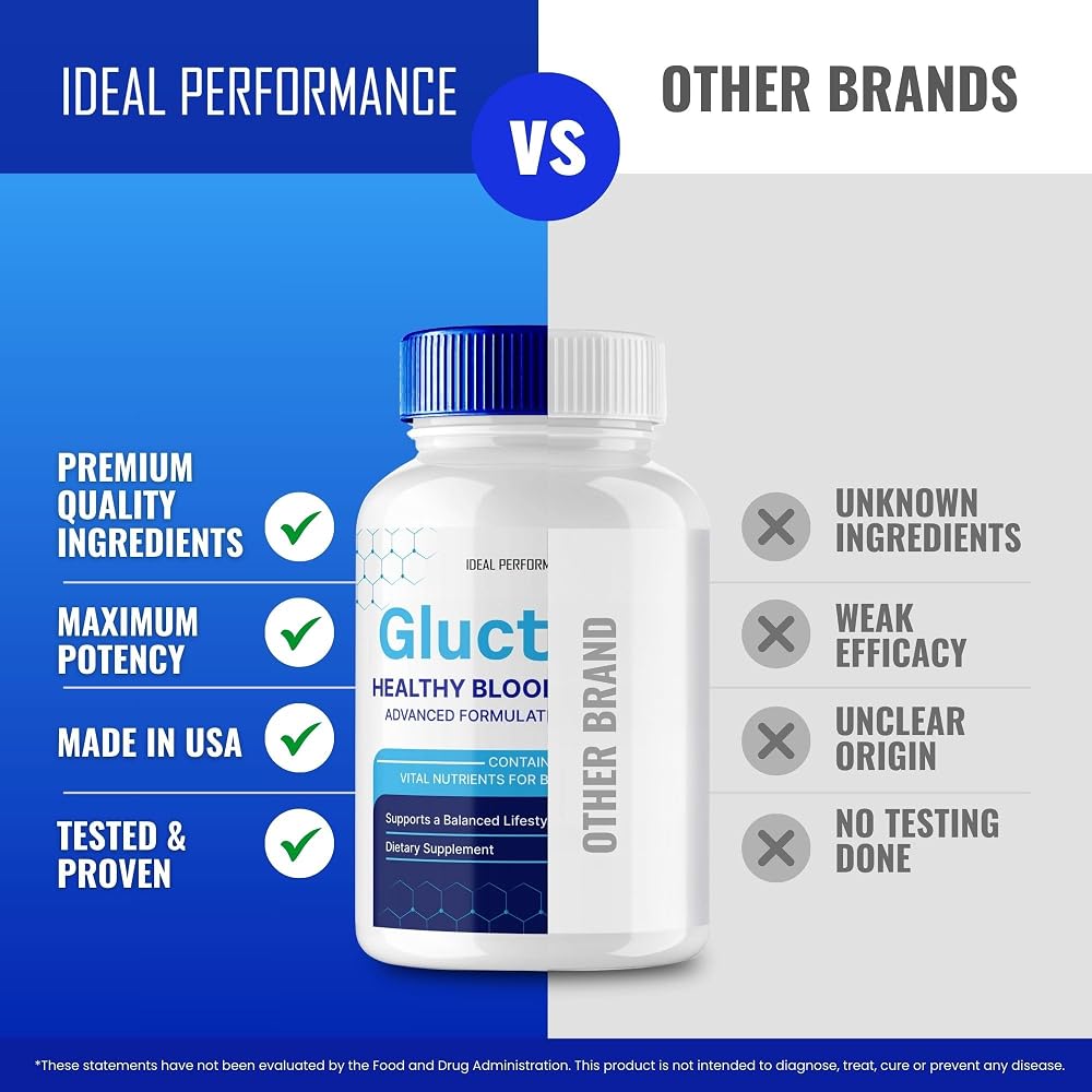 IDEAL PERFORMANCE Gluctose Blood Support Formula - 60 Capsules - image 6