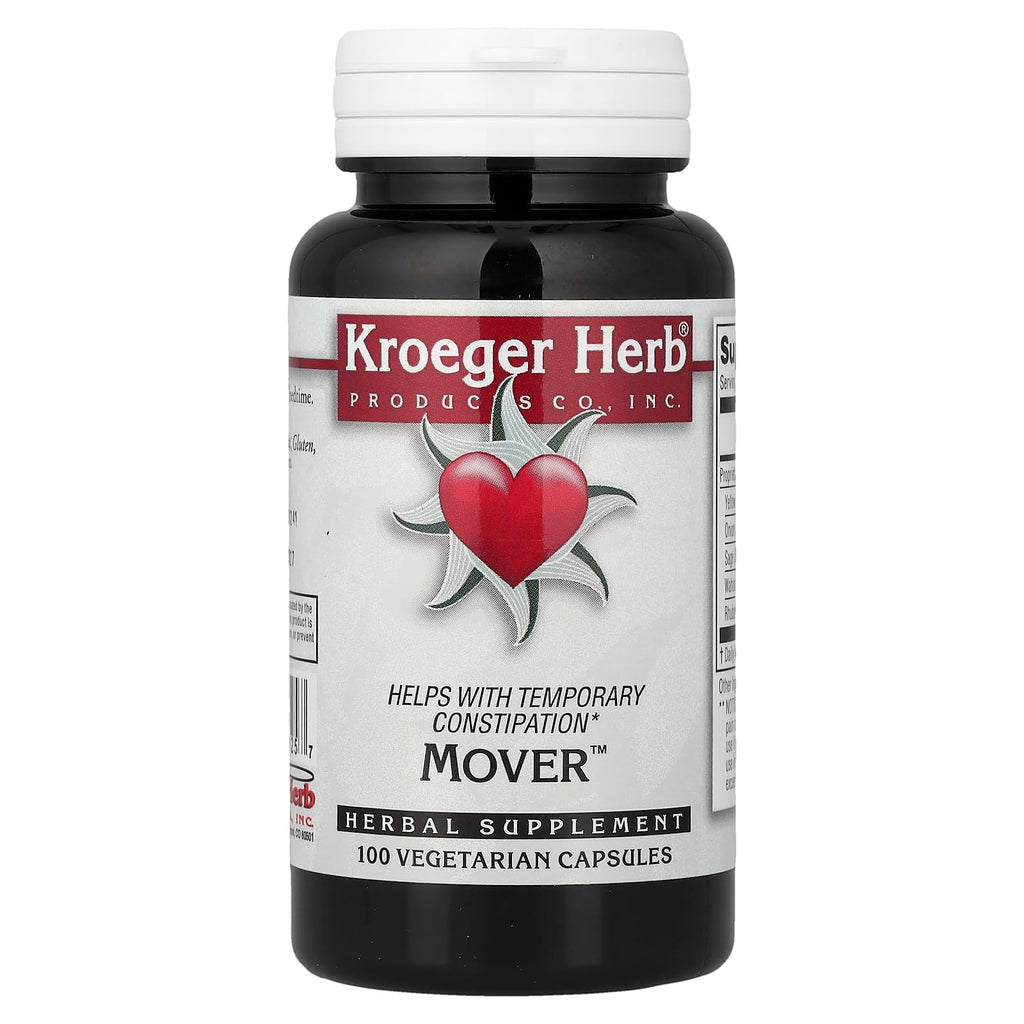 Kroeger Herb Mover Vegetarian Capsules - 100 Count