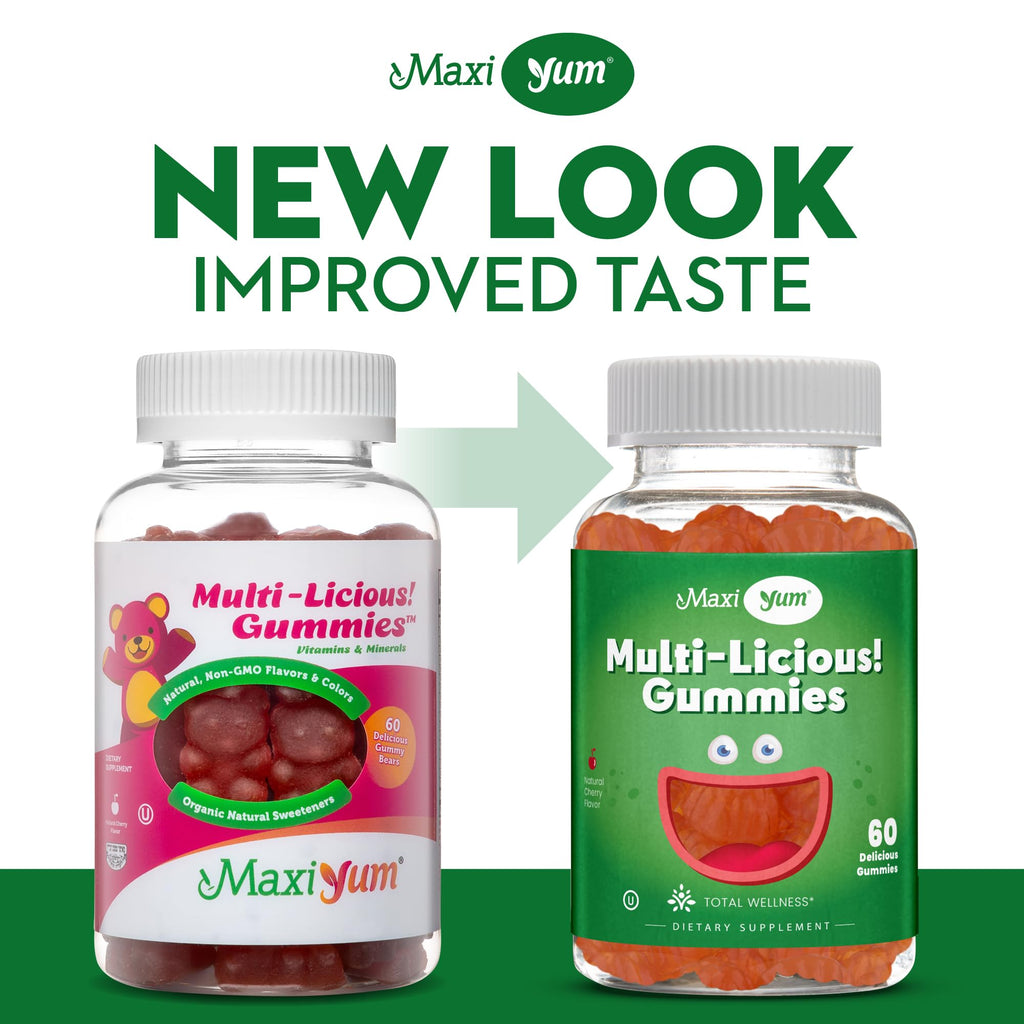 Maxi Health Multivitamin Gummies Cherry Flavored - 60 Gummies - image 4