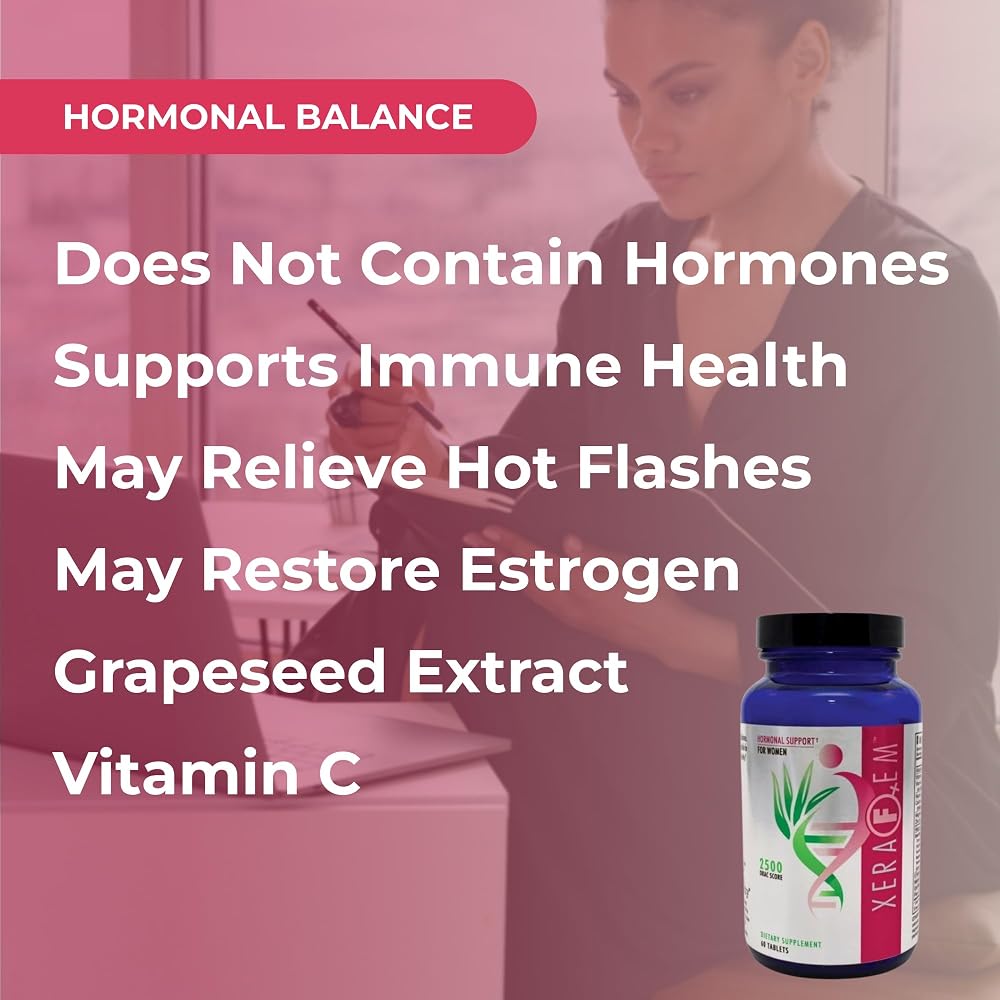 Youngevity XeraFem Women's Hormonal Balance and Immune Support - 60 Tablets - image 4