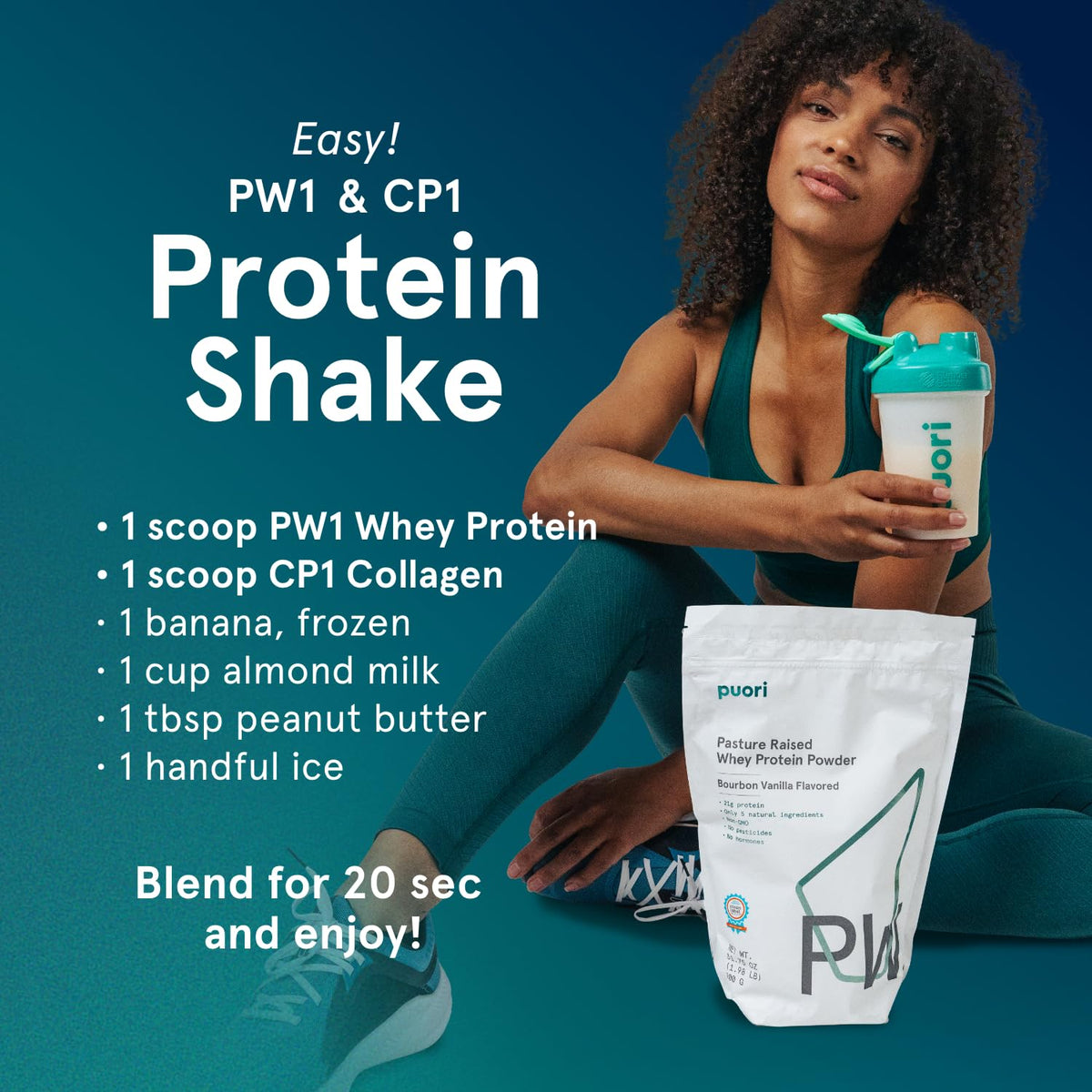 Puori Whey Protein Powder