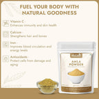 AEJESOP Organic Amla Powder Indian Gooseberry - 200g - image 6