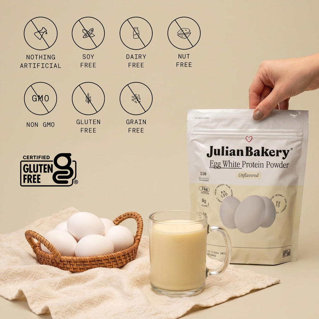 Julian Bakery Egg White Protein Powder Unflavored - 2 Pound - image 6
