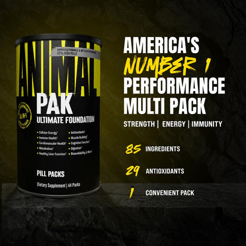 Animal Pak Multivitamin for Men & Women - 44 Packs - image 2