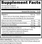 R-Garden Vitamin C Complex - 90 Vegetarian Capsules - image 2