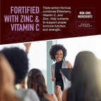 YUM-V'S Elderberry Gummies with Vitamin C & Zinc - 60 Gummies - image 5