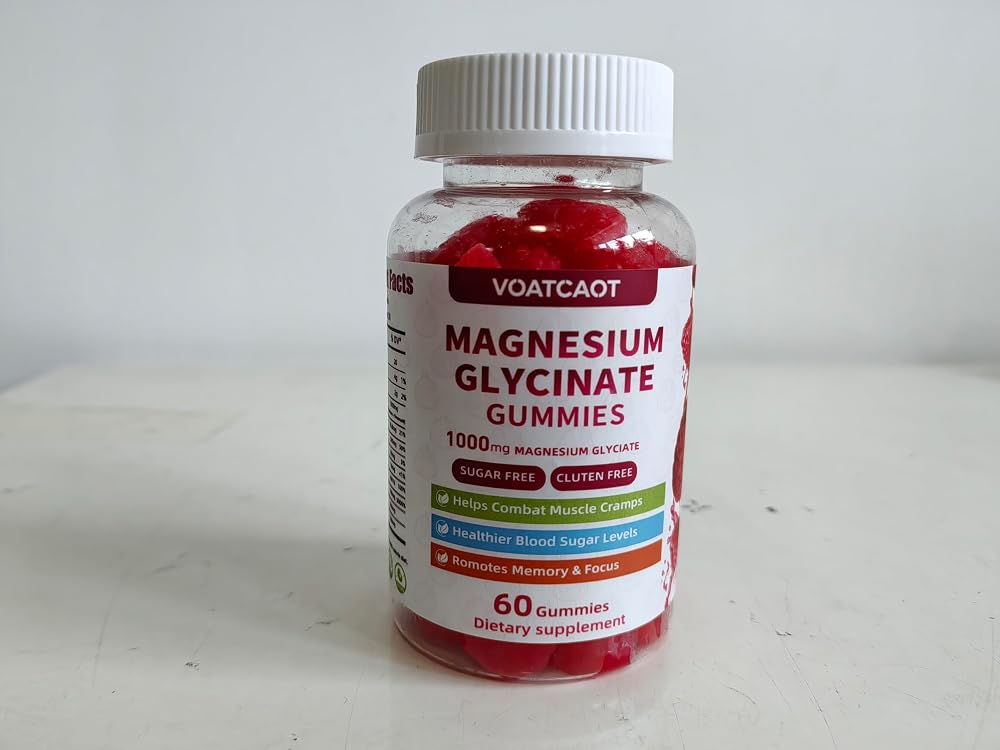 Sevenhills Wholefoods Magnesium Glycinate Gummies 1000mg - 60 Gummies