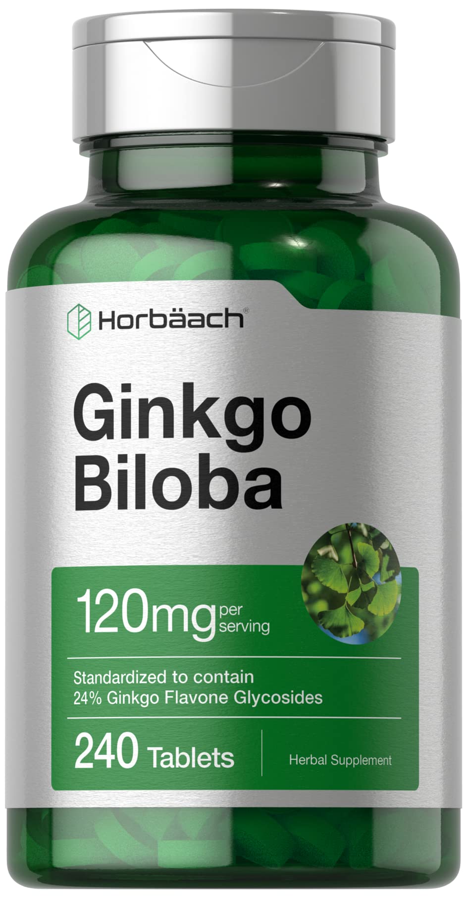 Horbäach Ginkgo Biloba 120 mg - 240 Tablets