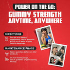 Old School Labs Creatine Monohydrate Gummies for Muscle & Strength