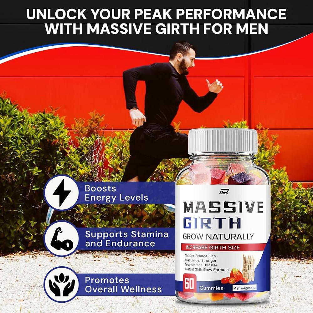 Indelo Massive Girth Hemp Gummies for Men - 300 Gummies - image 2