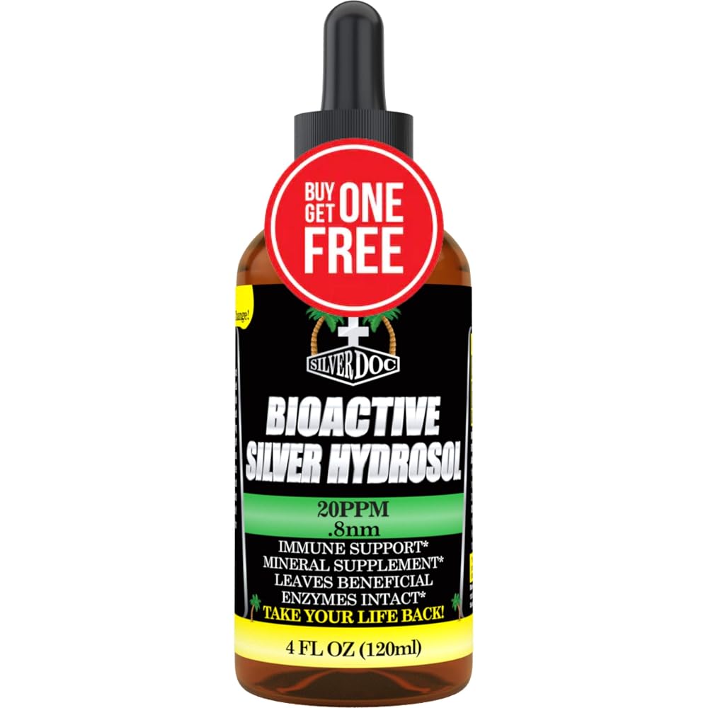 Silver Doc Colloidal Silver Hydrosol Drops - 8 Fl Oz