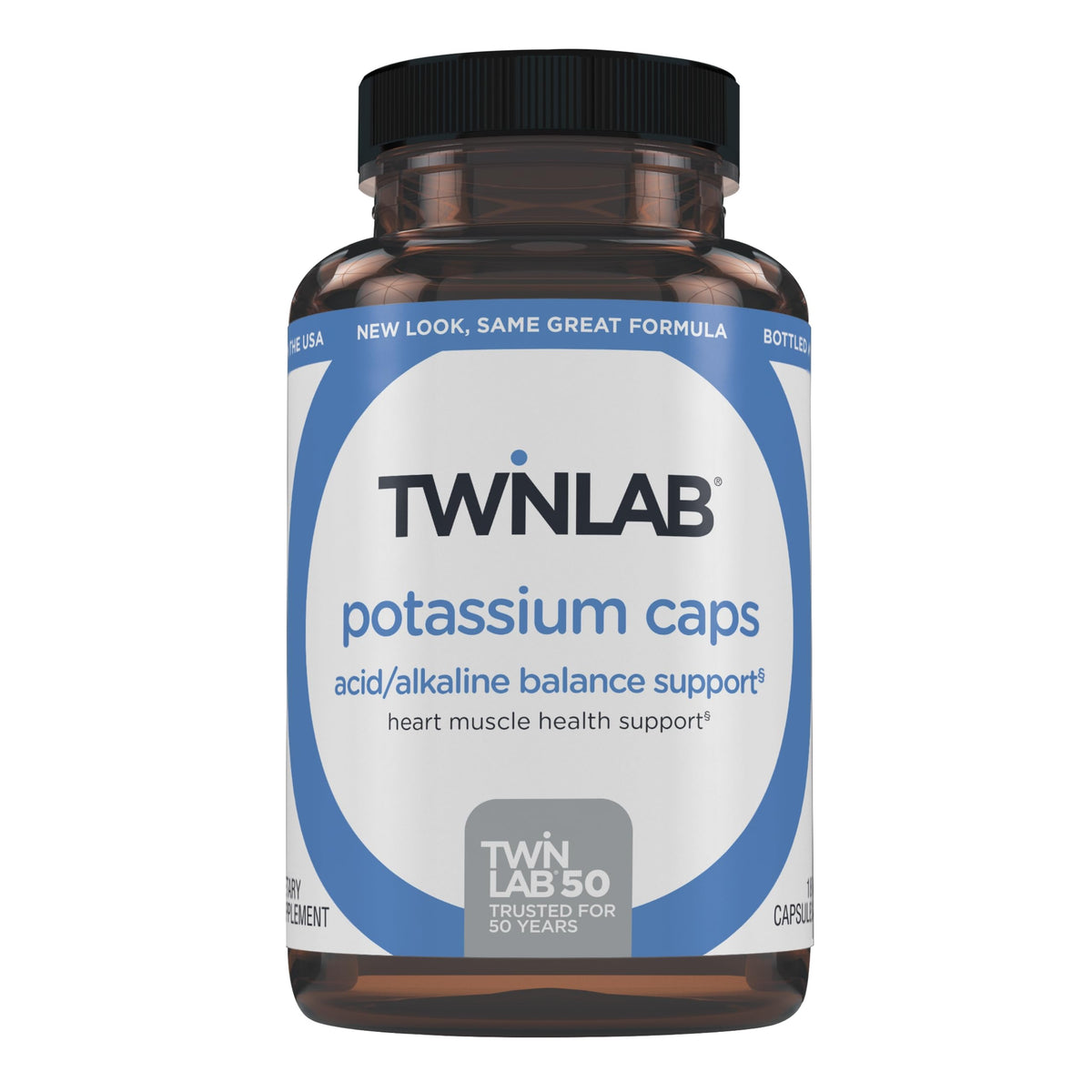 Twinlab Potassium Caps 99 mg - 180 Capsules